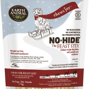 Earth Animal NO-HIDE naravna žvečljivka MONO puran palčke